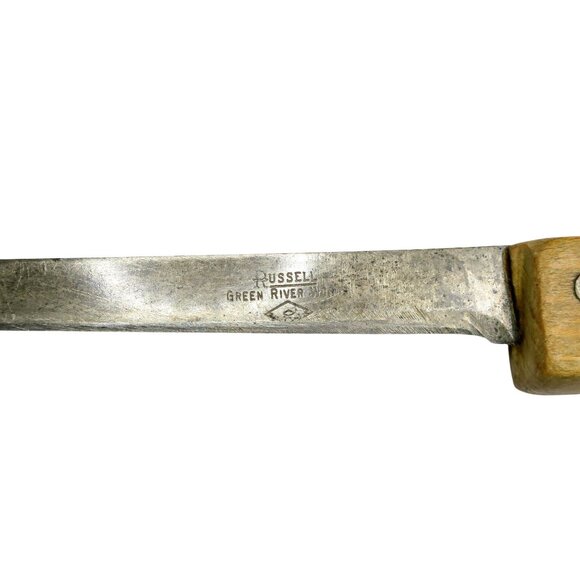 Vintage Russell Green River Works Boning Knife, 6" Blade, Mid-Century Cutlery - Picture 4 of 7